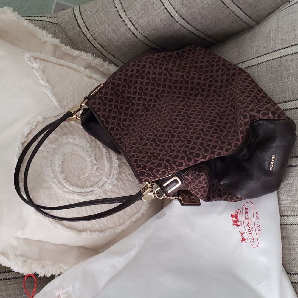 Brown Leather COACH